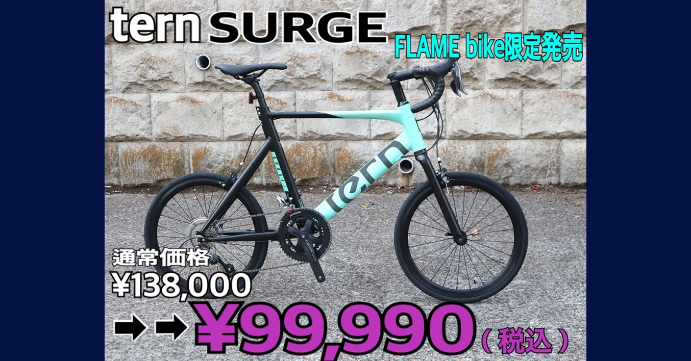 tern SURGE FLAME bike 限定発売